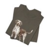 Harrier Dog Humor Shirt, Vintage Dog Sketch Tee, Dog Humor Gift