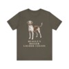 Harrier Dog Humor Shirt, Vintage Dog Sketch Tee, Dog Humor Gift