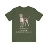 Harrier Dog Humor Shirt, Vintage Dog Sketch Tee, Dog Humor Gift