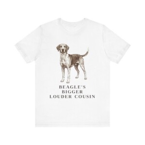 Harrier Dog Humor Shirt, Vintage Dog Sketch Tee, Dog Humor Gift