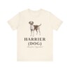 Harrier Dog Latin Shirt, Vintage Dog Sketch Tee, Dog Latin Gift