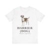 Harrier Dog Latin Shirt, Vintage Dog Sketch Tee, Dog Latin Gift