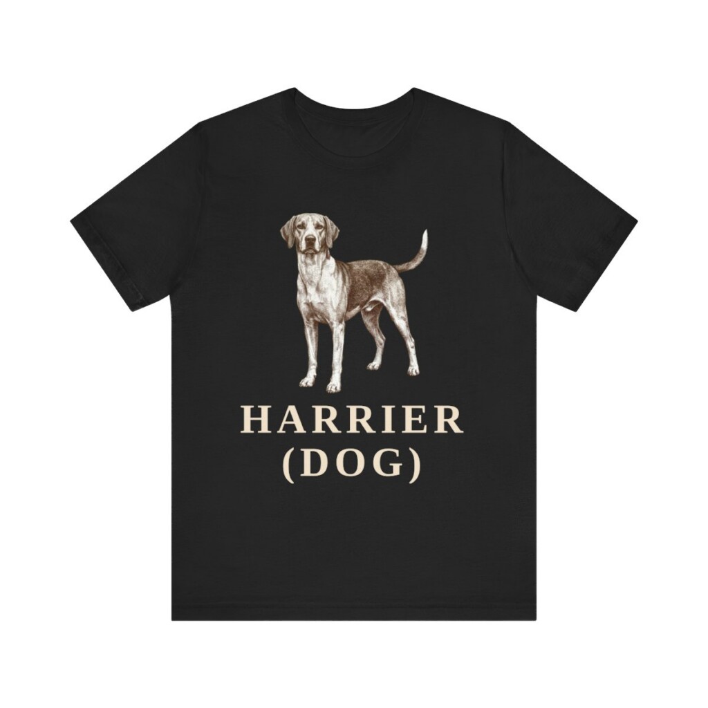 Harrier Dog Shirt, Vintage Dog Sketch Tee, Dog Lover Gift Harrier Dog Shirt, Vintage Dog Sketch Tee, Dog Lover Gift
