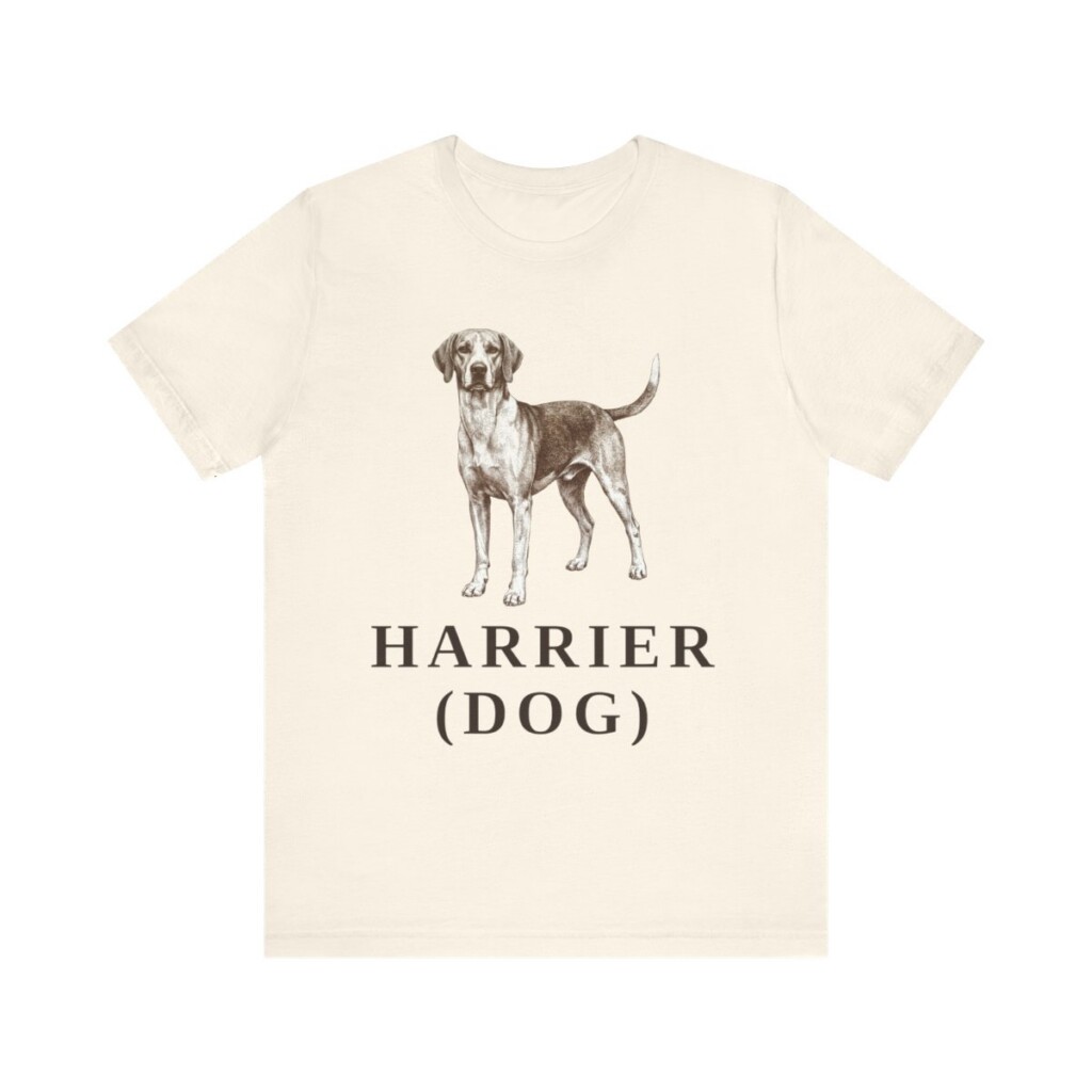 Harrier Dog Shirt, Vintage Dog Sketch Tee, Dog Lover Gift Harrier Dog Shirt, Vintage Dog Sketch Tee, Dog Lover Gift
