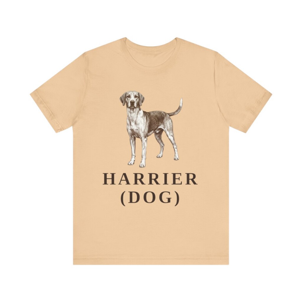 Harrier Dog Shirt, Vintage Dog Sketch Tee, Dog Lover Gift Harrier Dog Shirt, Vintage Dog Sketch Tee, Dog Lover Gift