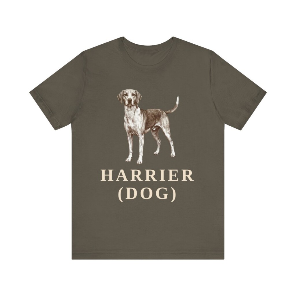 Harrier Dog Shirt, Vintage Dog Sketch Tee, Dog Lover Gift Harrier Dog Shirt, Vintage Dog Sketch Tee, Dog Lover Gift