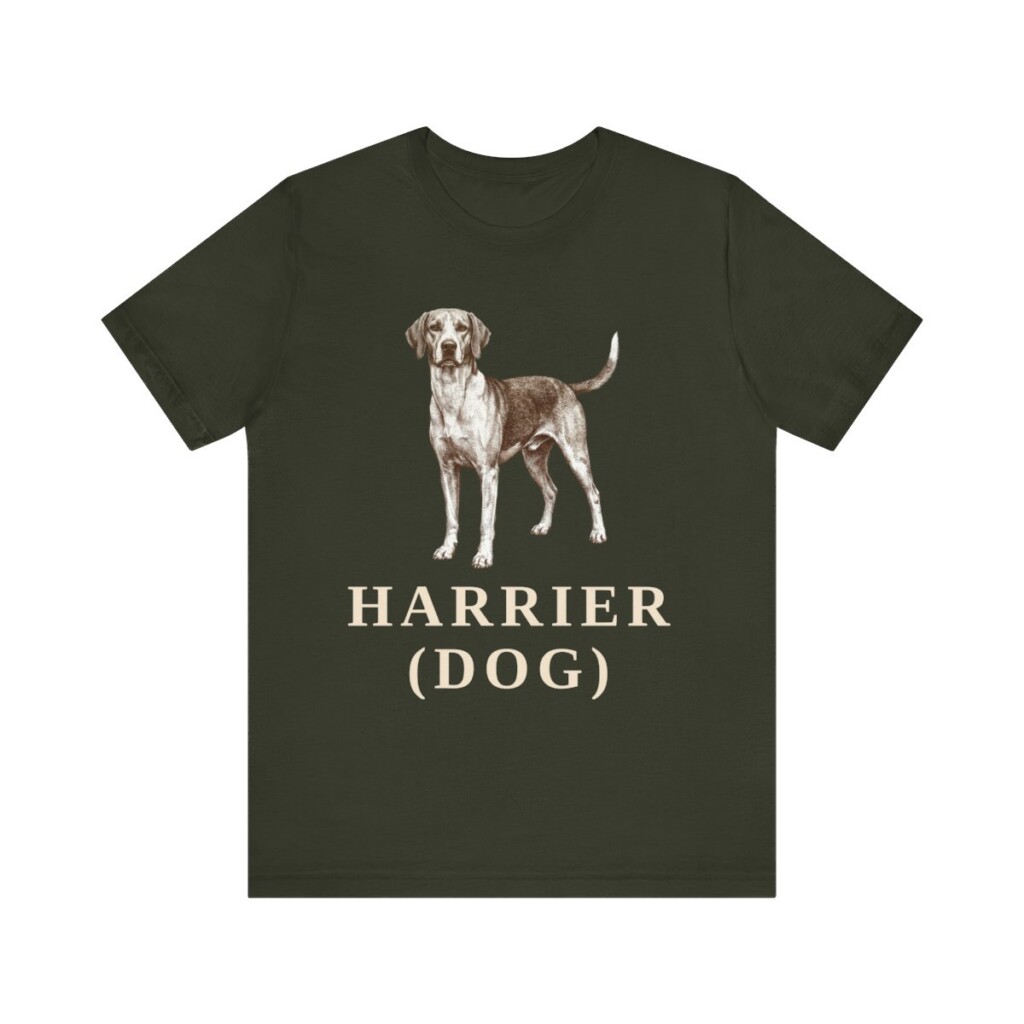Harrier Dog Shirt, Vintage Dog Sketch Tee, Dog Lover Gift Harrier Dog Shirt, Vintage Dog Sketch Tee, Dog Lover Gift