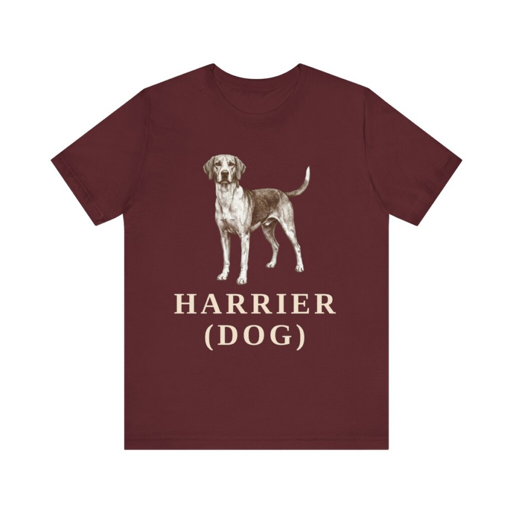 Harrier Dog Shirt, Vintage Dog Sketch Tee, Dog Lover Gift Harrier Dog Shirt, Vintage Dog Sketch Tee, Dog Lover Gift