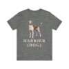 Harrier Dog Shirt, Vintage Dog Sketch Tee, Dog Lover Gift Harrier Dog Shirt, Vintage Dog Sketch Tee, Dog Lover Gift