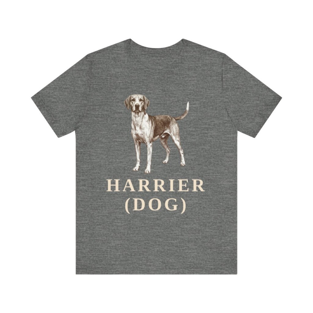 Harrier Dog Shirt, Vintage Dog Sketch Tee, Dog Lover Gift Harrier Dog Shirt, Vintage Dog Sketch Tee, Dog Lover Gift