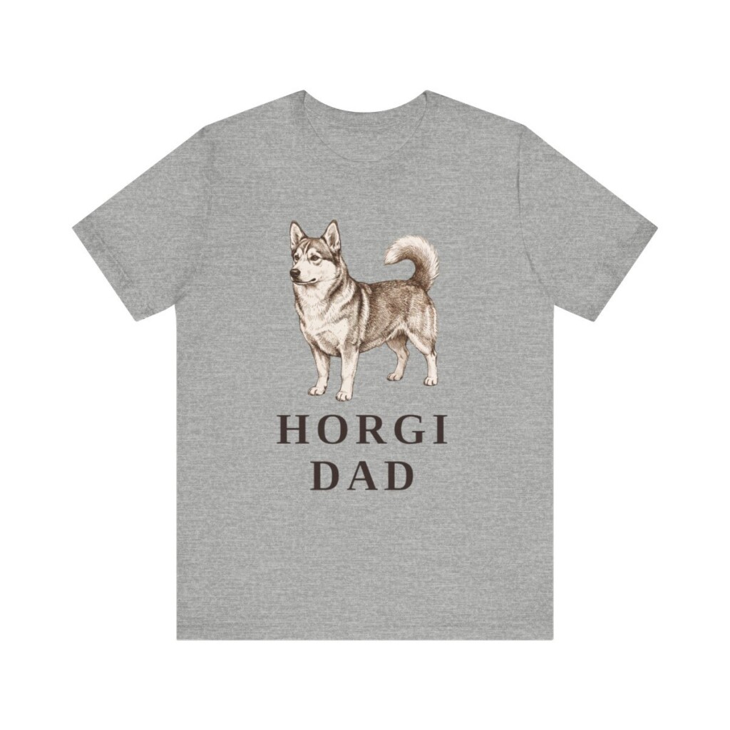 Horgi Dad Shirt, Vintage Dog Sketch Tee, Dog Dad Gift Horgi Dad Shirt, Vintage Dog Sketch Tee, Dog Dad Gift