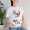Horgi Dad Shirt, Vintage Dog Sketch Tee, Dog Dad Gift Horgi Dad Shirt, Vintage Dog Sketch Tee, Dog Dad Gift