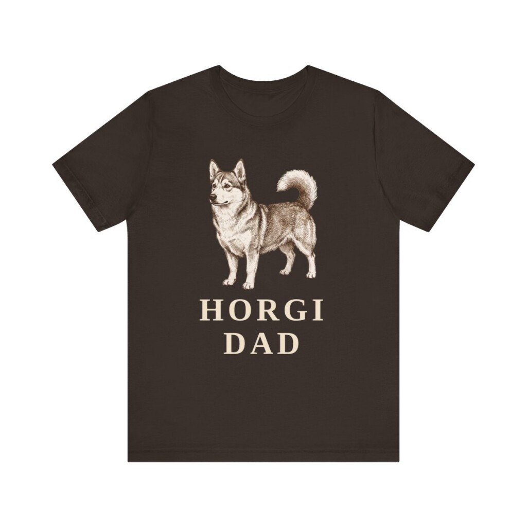 Horgi Dad Shirt, Vintage Dog Sketch Tee, Dog Dad Gift Horgi Dad Shirt, Vintage Dog Sketch Tee, Dog Dad Gift
