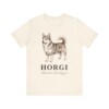 Horgi Latin Shirt, Vintage Dog Sketch Tee, Dog Latin Gift Horgi Latin Shirt, Vintage Dog Sketch Tee, Dog Latin Gift
