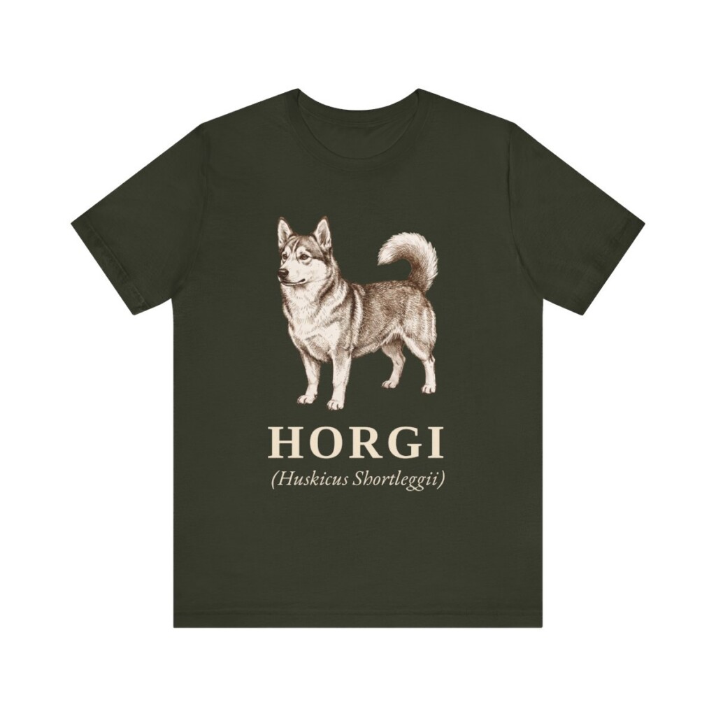 Horgi Latin Shirt, Vintage Dog Sketch Tee, Dog Latin Gift Horgi Latin Shirt, Vintage Dog Sketch Tee, Dog Latin Gift