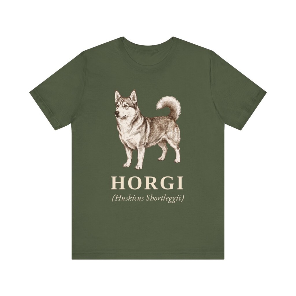 Horgi Latin Shirt, Vintage Dog Sketch Tee, Dog Latin Gift Horgi Latin Shirt, Vintage Dog Sketch Tee, Dog Latin Gift