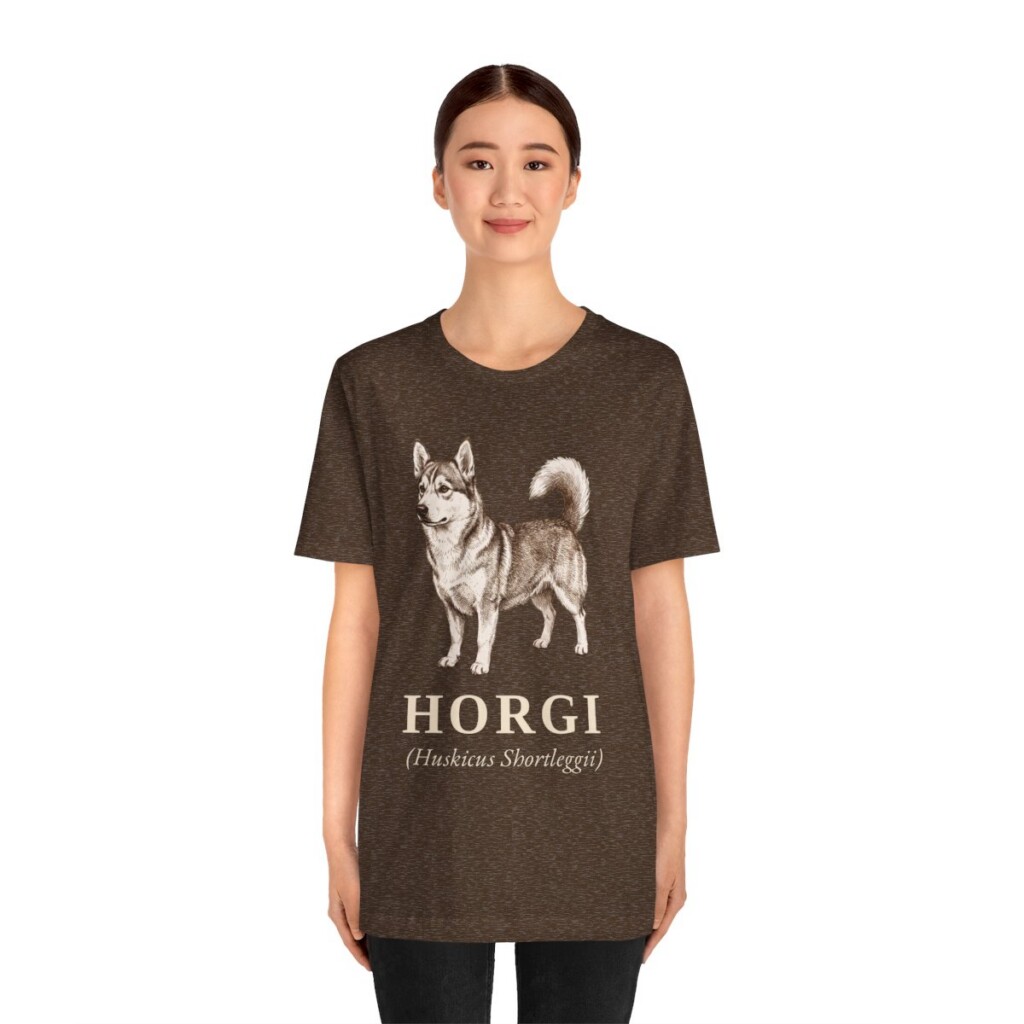 Horgi Latin Shirt, Vintage Dog Sketch Tee, Dog Latin Gift Horgi Latin Shirt, Vintage Dog Sketch Tee, Dog Latin Gift