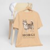 Horgi Latin Shirt, Vintage Dog Sketch Tee, Dog Latin Gift Horgi Latin Shirt, Vintage Dog Sketch Tee, Dog Latin Gift
