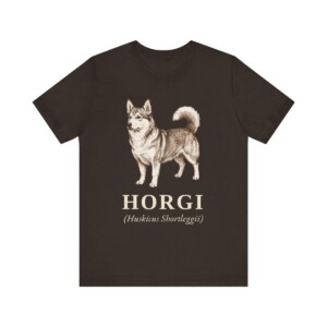 Horgi Latin Shirt, Vintage Dog Sketch Tee, Dog Latin Gift
