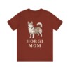 Horgi Mom Shirt, Vintage Dog Sketch Tee, Dog Mom Gift