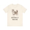 Horgi Mom Shirt, Vintage Dog Sketch Tee, Dog Mom Gift