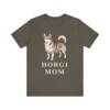 Horgi Mom Shirt, Vintage Dog Sketch Tee, Dog Mom Gift