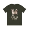 Horgi Mom Shirt, Vintage Dog Sketch Tee, Dog Mom Gift