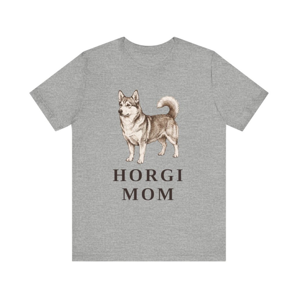Horgi Mom Shirt, Vintage Dog Sketch Tee, Dog Mom Gift
