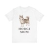 Horgi Mom Shirt, Vintage Dog Sketch Tee, Dog Mom Gift