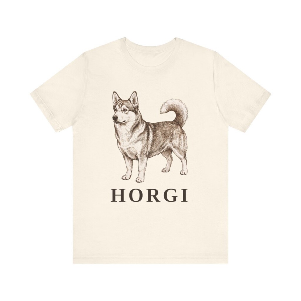 Horgi Shirt, Vintage Dog Sketch Tee, Dog Lover Gift Horgi Shirt, Vintage Dog Sketch Tee, Dog Lover Gift