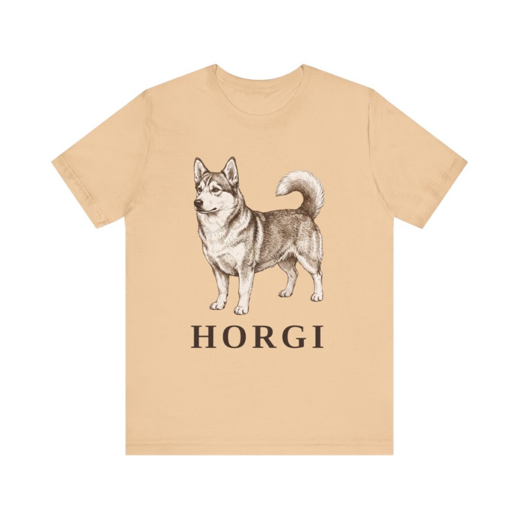 Horgi Shirt, Vintage Dog Sketch Tee, Dog Lover Gift Horgi Shirt, Vintage Dog Sketch Tee, Dog Lover Gift
