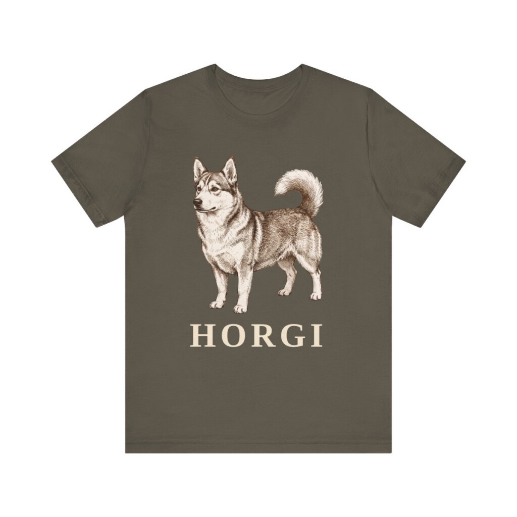 Horgi Shirt, Vintage Dog Sketch Tee, Dog Lover Gift Horgi Shirt, Vintage Dog Sketch Tee, Dog Lover Gift