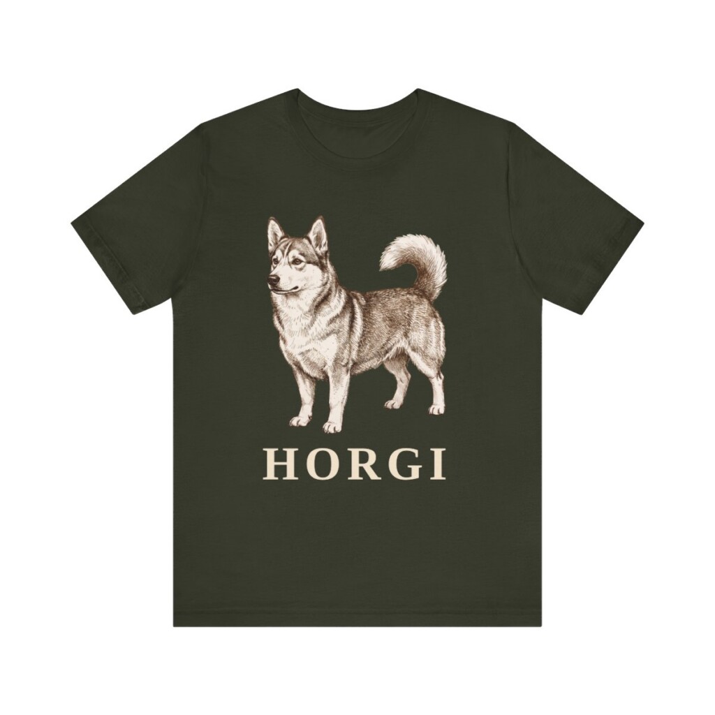 Horgi Shirt, Vintage Dog Sketch Tee, Dog Lover Gift Horgi Shirt, Vintage Dog Sketch Tee, Dog Lover Gift