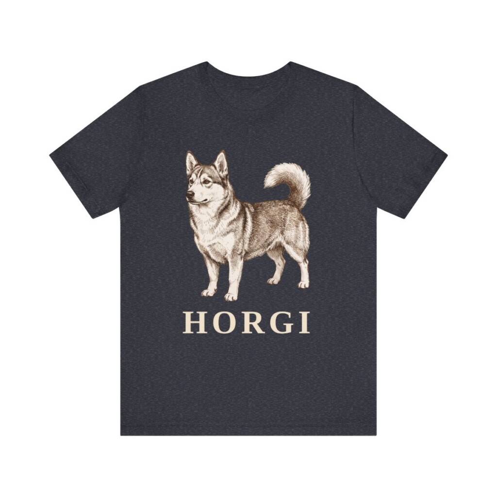Horgi Shirt, Vintage Dog Sketch Tee, Dog Lover Gift Horgi Shirt, Vintage Dog Sketch Tee, Dog Lover Gift