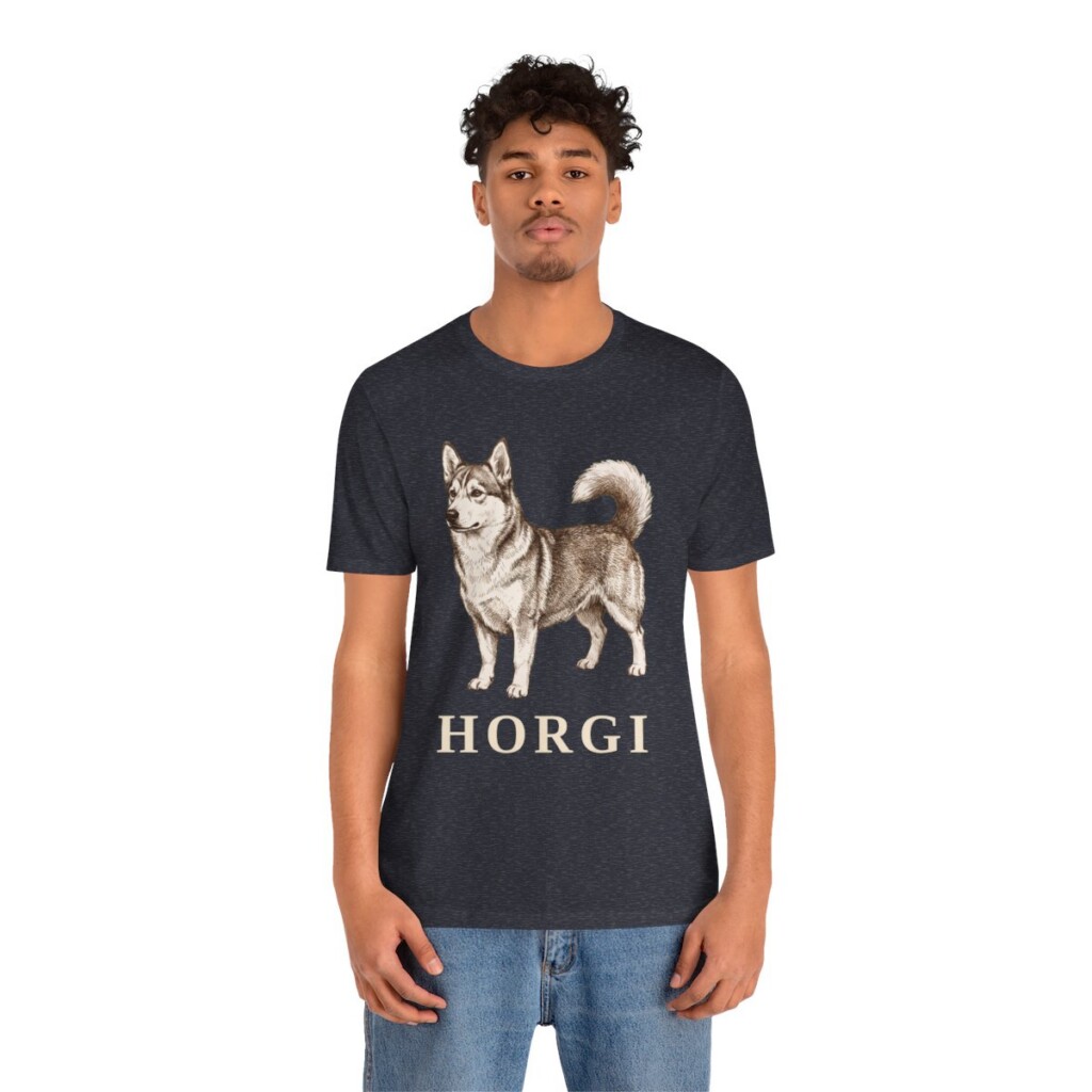 Horgi Shirt, Vintage Dog Sketch Tee, Dog Lover Gift Horgi Shirt, Vintage Dog Sketch Tee, Dog Lover Gift