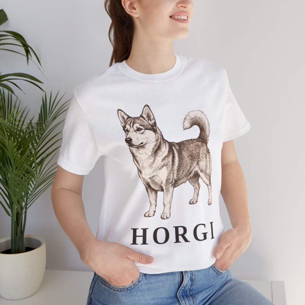 Horgi Shirt, Vintage Dog Sketch Tee, Dog Lover Gift Horgi Shirt, Vintage Dog Sketch Tee, Dog Lover Gift