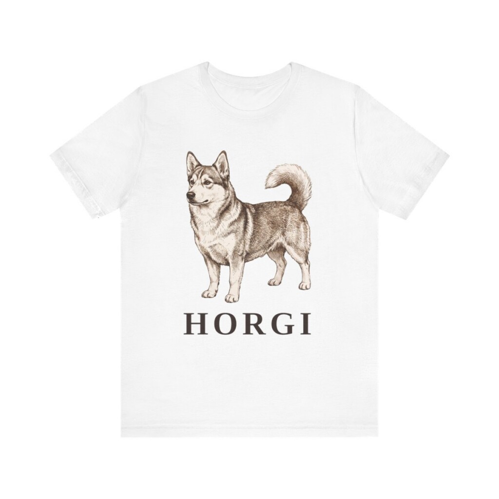 Horgi Shirt, Vintage Dog Sketch Tee, Dog Lover Gift Horgi Shirt, Vintage Dog Sketch Tee, Dog Lover Gift