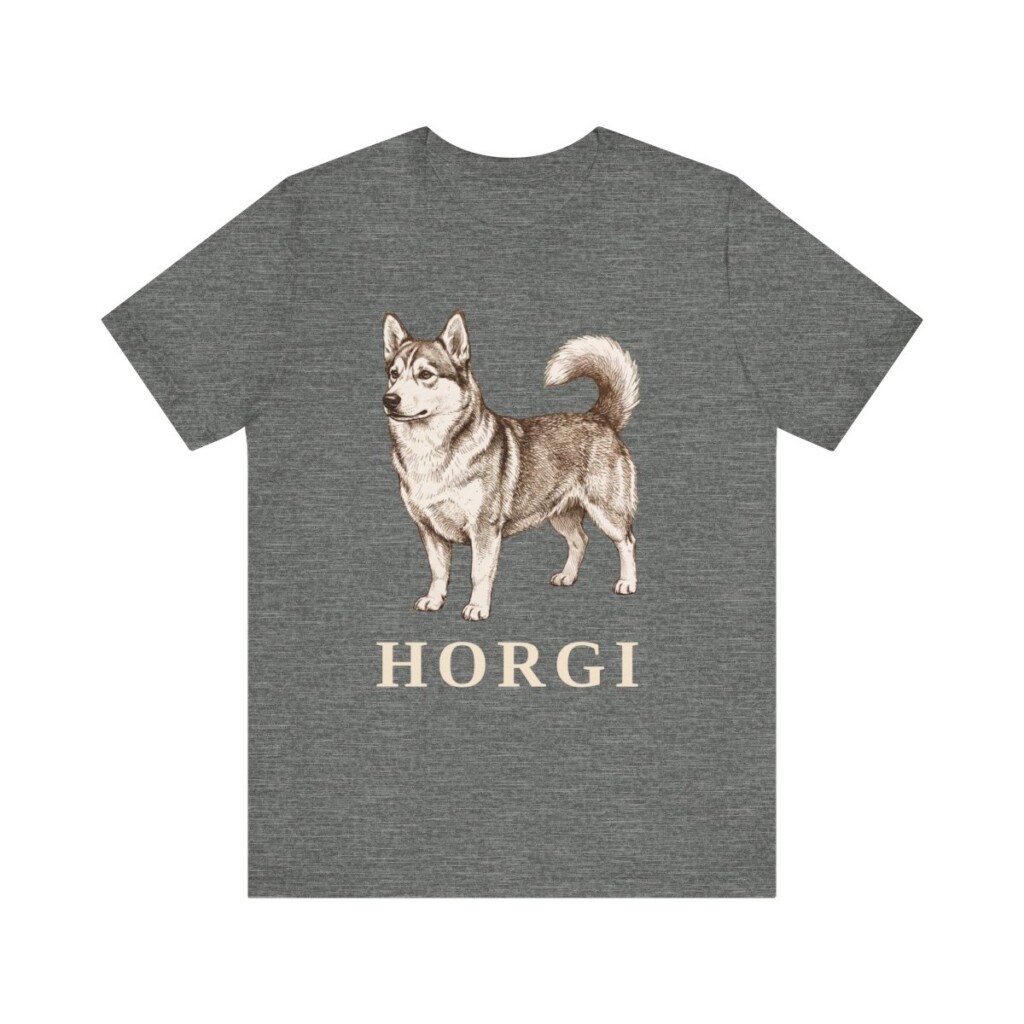 Horgi Shirt, Vintage Dog Sketch Tee, Dog Lover Gift Horgi Shirt, Vintage Dog Sketch Tee, Dog Lover Gift