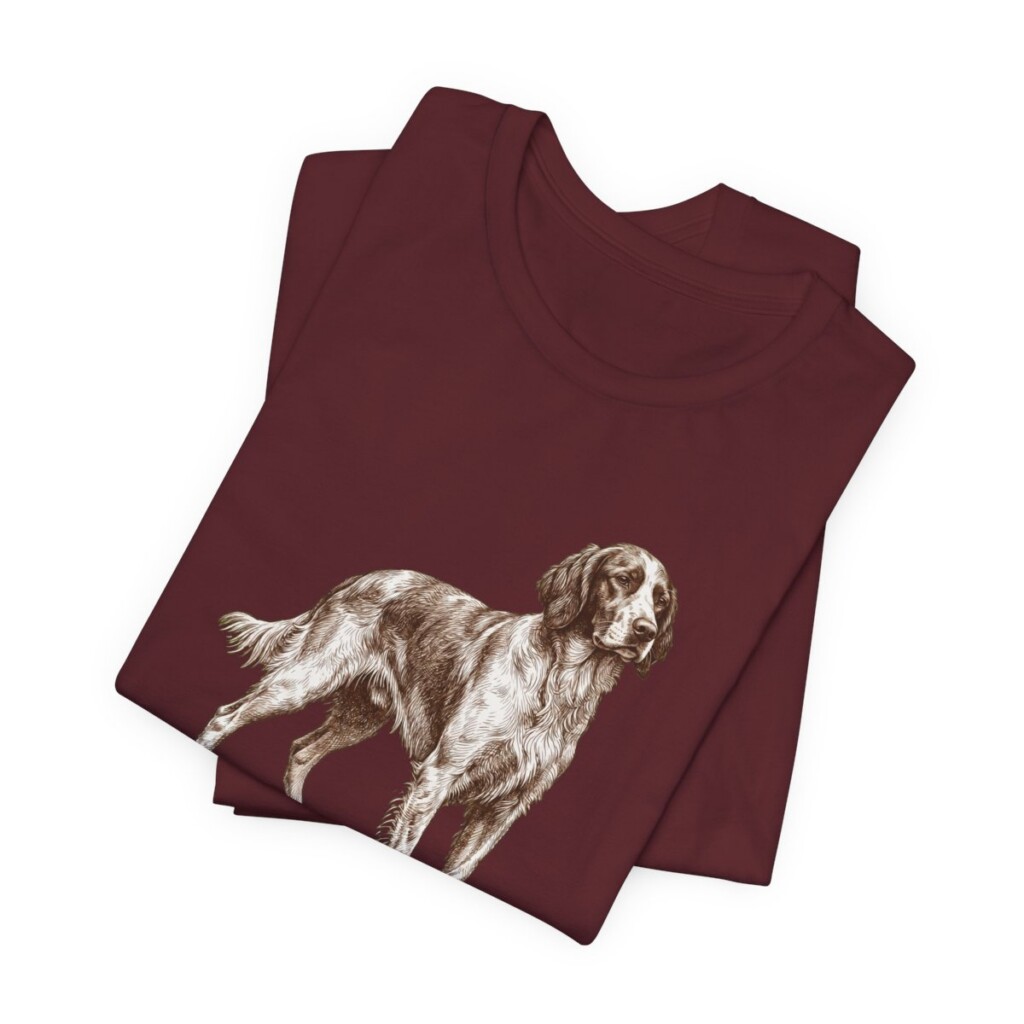 Irish Red and White Setter Humor Shirt, Vintage Dog Sketch Tee, Dog Humor Gift Irish Red and White Setter Humor Shirt, Vintage Dog Sketch Tee, Dog Humor Gift