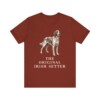 Irish Red and White Setter Humor Shirt, Vintage Dog Sketch Tee, Dog Humor Gift Irish Red and White Setter Humor Shirt, Vintage Dog Sketch Tee, Dog Humor Gift