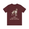 Irish Red and White Setter Humor Shirt, Vintage Dog Sketch Tee, Dog Humor Gift Irish Red and White Setter Humor Shirt, Vintage Dog Sketch Tee, Dog Humor Gift