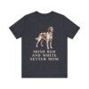 Irish Red and White Setter Mom Shirt, Vintage Dog Sketch Tee, Dog Mom Gift