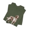 Irish Red and White Setter Shirt, Vintage Dog Sketch Tee, Dog Lover Gift Irish Red and White Setter Shirt, Vintage Dog Sketch Tee, Dog Lover Gift