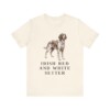 Irish Red and White Setter Shirt, Vintage Dog Sketch Tee, Dog Lover Gift Irish Red and White Setter Shirt, Vintage Dog Sketch Tee, Dog Lover Gift