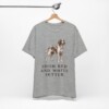 Irish Red and White Setter Shirt, Vintage Dog Sketch Tee, Dog Lover Gift Irish Red and White Setter Shirt, Vintage Dog Sketch Tee, Dog Lover Gift
