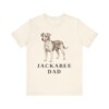 Jackabee Dad Shirt, Vintage Dog Sketch Tee, Dog Dad Gift