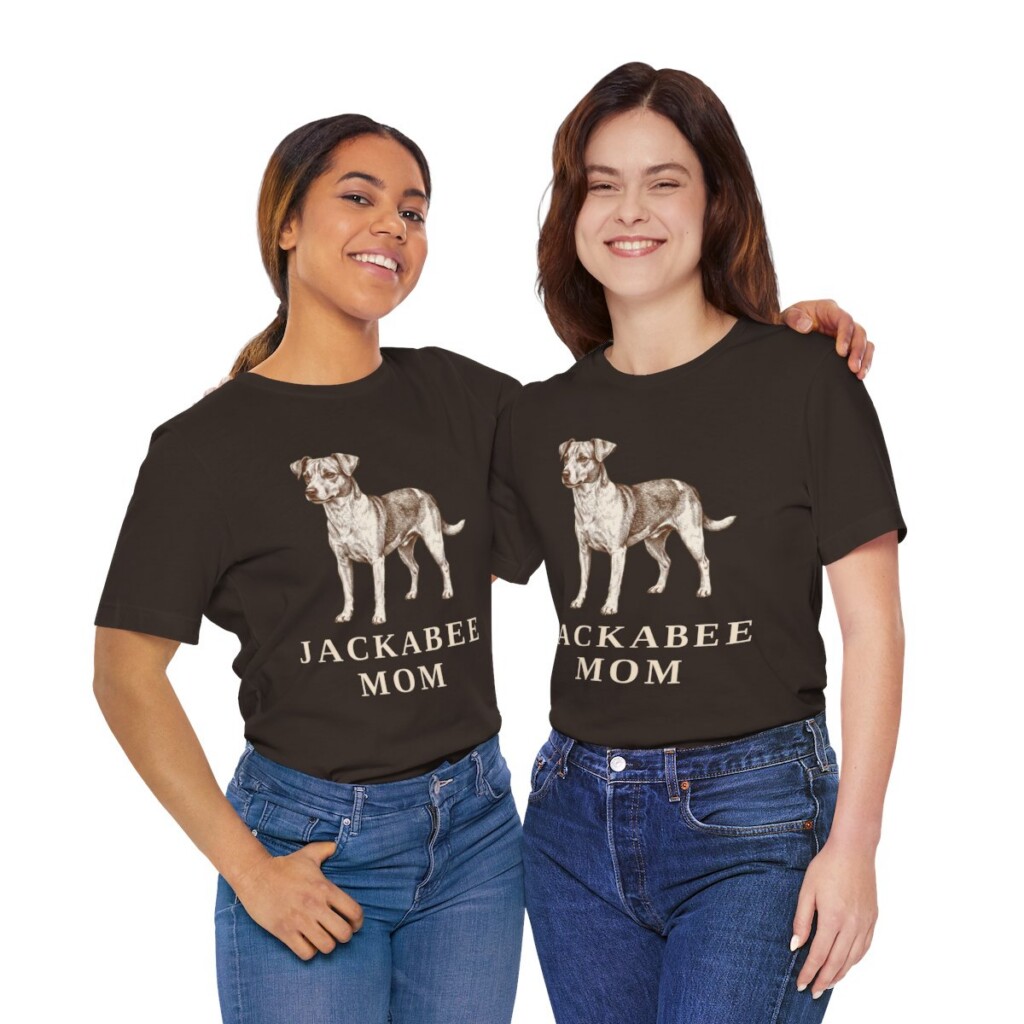 Jackabee Mom Shirt, Vintage Dog Sketch Tee, Dog Mom Gift Jackabee Mom Shirt, Vintage Dog Sketch Tee, Dog Mom Gift