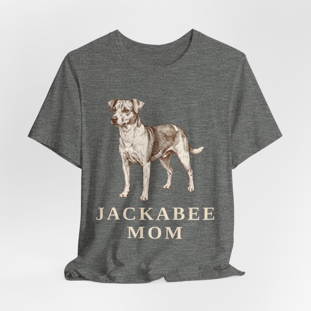 Jackabee Mom Shirt, Vintage Dog Sketch Tee, Dog Mom Gift Jackabee Mom Shirt, Vintage Dog Sketch Tee, Dog Mom Gift