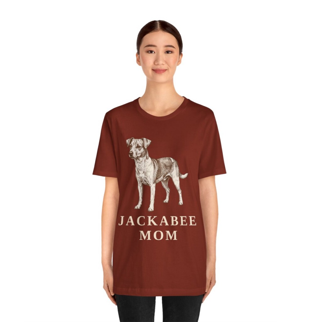 Jackabee Mom Shirt, Vintage Dog Sketch Tee, Dog Mom Gift Jackabee Mom Shirt, Vintage Dog Sketch Tee, Dog Mom Gift