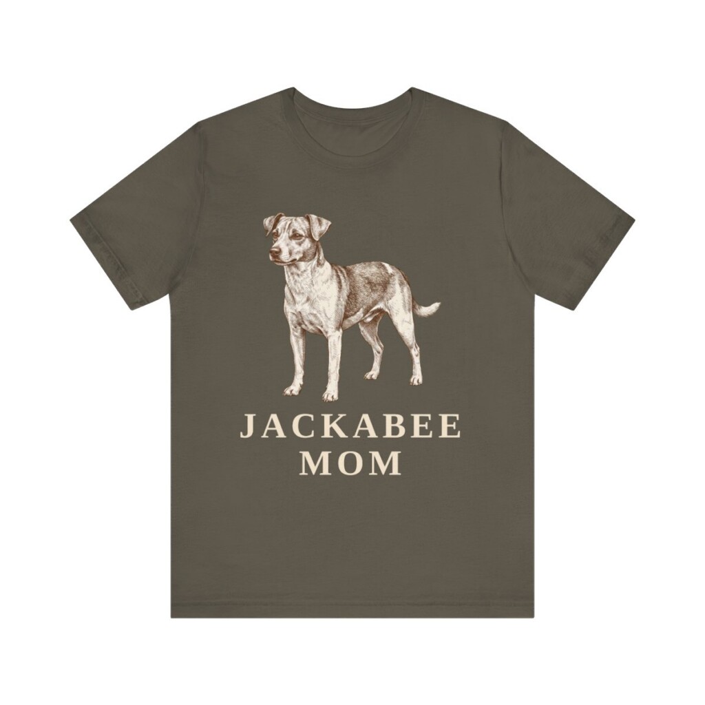Jackabee Mom Shirt, Vintage Dog Sketch Tee, Dog Mom Gift Jackabee Mom Shirt, Vintage Dog Sketch Tee, Dog Mom Gift